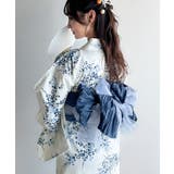 浴衣２点セット。クラシカルモダンな滝流れ浴衣（滝流れ浴衣・帯） | Classical Elf  | 詳細画像48 