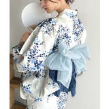 浴衣２点セット。クラシカルモダンな滝流れ浴衣（滝流れ浴衣・帯） | Classical Elf  | 詳細画像51 