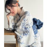 浴衣２点セット。クラシカルモダンな滝流れ浴衣（滝流れ浴衣・帯） | Classical Elf  | 詳細画像58 