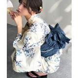 浴衣２点セット。クラシカルモダンな滝流れ浴衣（滝流れ浴衣・帯） | Classical Elf  | 詳細画像60 