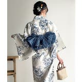 浴衣２点セット。クラシカルモダンな滝流れ浴衣（滝流れ浴衣・帯） | Classical Elf  | 詳細画像62 