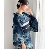 浴衣2点セット。クラシカルモダンな滝流れ浴衣(滝流れ浴衣・帯) | Classical Elf | 詳細画像68