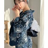 浴衣2点セット。クラシカルモダンな滝流れ浴衣(滝流れ浴衣・帯) | Classical Elf | 詳細画像72