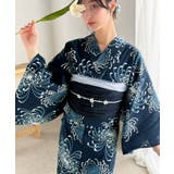 浴衣2点セット。クラシカルモダンな滝流れ浴衣(滝流れ浴衣・帯) | Classical Elf | 詳細画像73