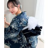 浴衣2点セット。クラシカルモダンな滝流れ浴衣(滝流れ浴衣・帯) | Classical Elf | 詳細画像75