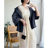 肌にふわり。大人の余裕をまとって、今日を心地よく。レースアップバックリボンオール… | Classical Elf | 詳細画像3