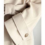 360度上品魅せ。衿2way比翼スタンドウール調ステンカラーコート（ロング丈） | Classical Elf  | 詳細画像40 