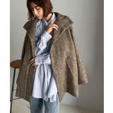 ベーシックとトレンドを両立。MIXシャギー比翼スタンドネックミドル丈コクーンスリ… | Classical Elf  | 詳細画像17 