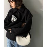 ボリューム感と抜け感の絶妙バランス。コクーン襟付きボアコート | Classical Elf  | 詳細画像11 