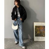 ボリューム感と抜け感の絶妙バランス。コクーン襟付きボアコート | Classical Elf  | 詳細画像13 