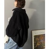 ボリューム感と抜け感の絶妙バランス。コクーン襟付きボアコート | Classical Elf  | 詳細画像14 