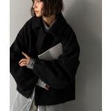 ボリューム感と抜け感の絶妙バランス。コクーン襟付きボアコート | Classical Elf  | 詳細画像15 