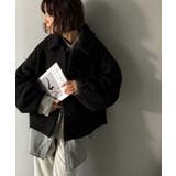 ボリューム感と抜け感の絶妙バランス。コクーン襟付きボアコート | Classical Elf  | 詳細画像17 