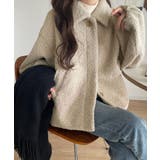 ボリューム感と抜け感の絶妙バランス。コクーン襟付きボアコート | Classical Elf  | 詳細画像6 