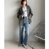 きちんと見えるのに、かたくない。袖タックダブルボタンテーラードジャケット（長袖） | Classical Elf  | 詳細画像12 