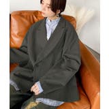 きちんと見えるのに、かたくない。袖タックダブルボタンテーラードジャケット（長袖） | Classical Elf  | 詳細画像29 