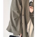 きちんと見えるのに、かたくない。袖タックダブルボタンテーラードジャケット（長袖） | Classical Elf  | 詳細画像46 