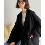 きちんと見えるのに、かたくない。袖タックダブルボタンテーラードジャケット（長袖） | Classical Elf  | 詳細画像6 