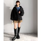 防寒もお洒落も叶える。スタンドカラーモンスターダウンジャケット（オーバーサイズ） | Classical Elf  | 詳細画像13 