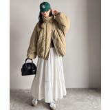 防寒もお洒落も叶える。スタンドカラーモンスターダウンジャケット（オーバーサイズ） | Classical Elf  | 詳細画像15 