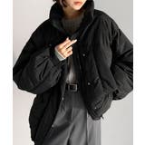 防寒もお洒落も叶える。スタンドカラーモンスターダウンジャケット（オーバーサイズ） | Classical Elf  | 詳細画像2 