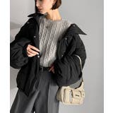 防寒もお洒落も叶える。スタンドカラーモンスターダウンジャケット（オーバーサイズ） | Classical Elf  | 詳細画像4 