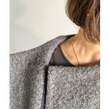 たっぽりコクーンシルエットでちょこっとガーリー見せ。ノーカラーコクーンボアコート… | Classical Elf  | 詳細画像22 