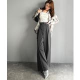 美脚も、こなれ感も！一本で叶う♪大人のワイドパンツ。ベルテッドワイドイージースラ… | Classical Elf  | 詳細画像16 