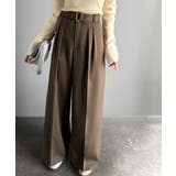 美脚も、こなれ感も！一本で叶う♪大人のワイドパンツ。ベルテッドワイドイージースラ… | Classical Elf  | 詳細画像22 