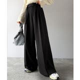 美脚も、こなれ感も！一本で叶う♪大人のワイドパンツ。ベルテッドワイドイージースラ… | Classical Elf  | 詳細画像1 