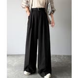 美脚も、こなれ感も！一本で叶う♪大人のワイドパンツ。ベルテッドワイドイージースラ… | Classical Elf  | 詳細画像2 