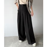 美脚も、こなれ感も！一本で叶う♪大人のワイドパンツ。ベルテッドワイドイージースラ… | Classical Elf  | 詳細画像4 