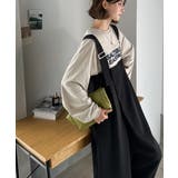 着回し自在な2way仕様◎デザインベルトラップサロペット(セットアップ可) | Classical Elf | 詳細画像13