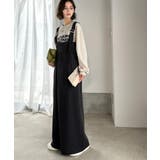 着回し自在な2way仕様◎デザインベルトラップサロペット(セットアップ可) | Classical Elf | 詳細画像15