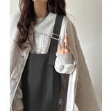 着回し自在な2way仕様◎デザインベルトラップサロペット(セットアップ可) | Classical Elf | 詳細画像20