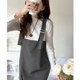 着回し自在な2way仕様◎デザインベルトラップサロペット(セットアップ可) | Classical Elf | 詳細画像23