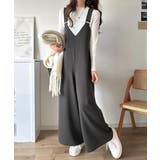 着回し自在な2way仕様◎デザインベルトラップサロペット(セットアップ可) | Classical Elf | 詳細画像25