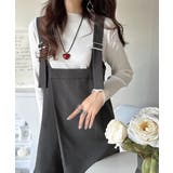 Classical Elf （クラシカルエルフ） | 着回し自在な2way仕様◎デザインベルトラップサロペット（セットアップ可）