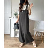 着回し自在な2way仕様◎デザインベルトラップサロペット(セットアップ可) | Classical Elf | 詳細画像29