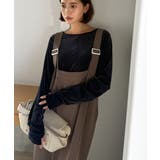 着回し自在な2way仕様◎デザインベルトラップサロペット(セットアップ可) | Classical Elf | 詳細画像34