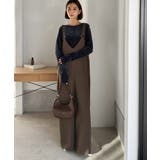 着回し自在な2way仕様◎デザインベルトラップサロペット(セットアップ可) | Classical Elf | 詳細画像37