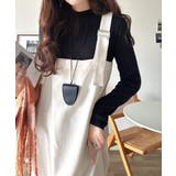 着回し自在な2way仕様◎デザインベルトラップサロペット(セットアップ可) | Classical Elf | 詳細画像2