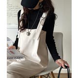 着回し自在な2way仕様◎デザインベルトラップサロペット(セットアップ可) | Classical Elf | 詳細画像3