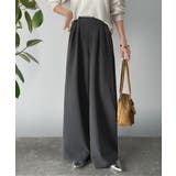 体型カバーも叶う、ラクなのにきれい見え。2タックワイドスラックス | Classical Elf | 詳細画像35