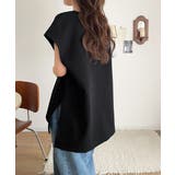 大人の抜け感スタイル◎ディープキーネックベスト(セットアップ可能) | Classical Elf  | 詳細画像17 