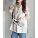 大人の抜け感スタイル◎ディープキーネックベスト(セットアップ可能) | Classical Elf  | 詳細画像2 