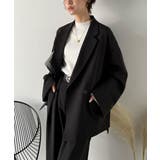 【セットアップ可】自由自在に楽しめる。美シルエットテーラードダブルジャケット | Classical Elf  | 詳細画像20 