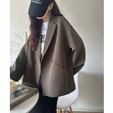 【セットアップ可】自由自在に楽しめる。美シルエットテーラードダブルジャケット | Classical Elf  | 詳細画像39 