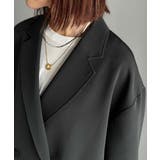 【セットアップ可】自由自在に楽しめる。美シルエットテーラードダブルジャケット | Classical Elf  | 詳細画像51 