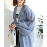 ほんのり透けるシアー素材がつくる、春夏の抜け感ブラウス。ドロストリボンオープンブ… | Classical Elf  | 詳細画像36 